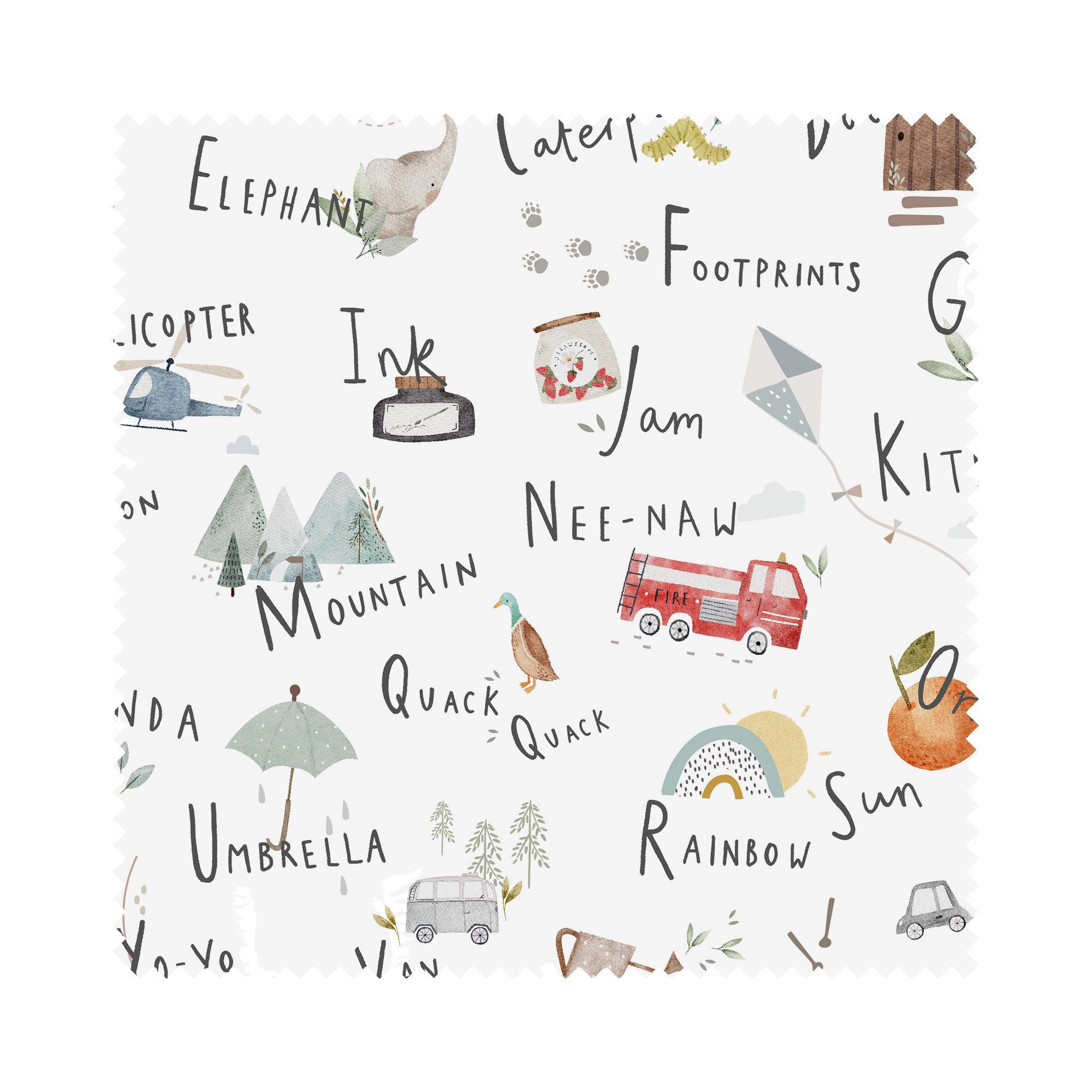 Alphabet White Blackout - Image 5