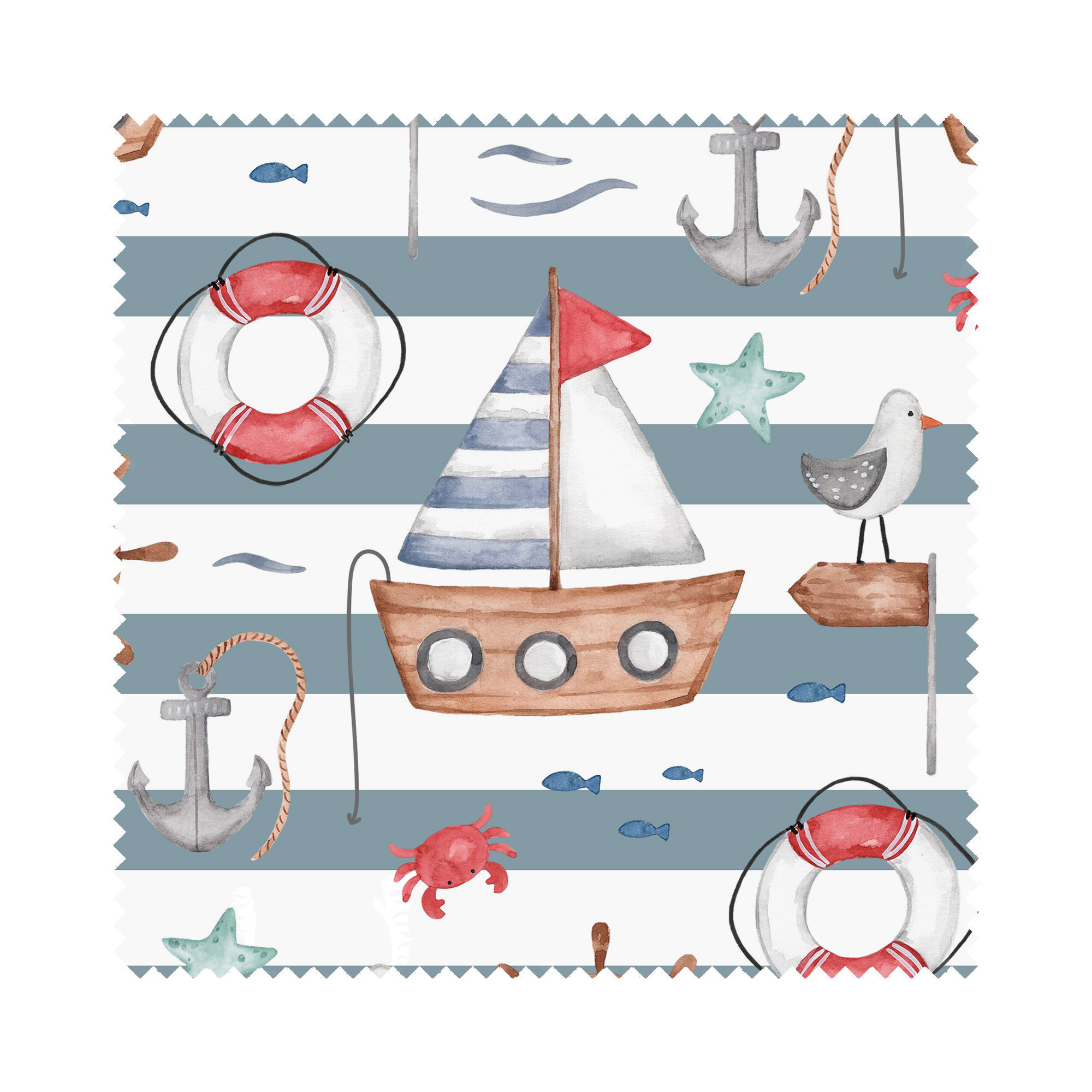 At Sea Stripes Blackout - Image 5