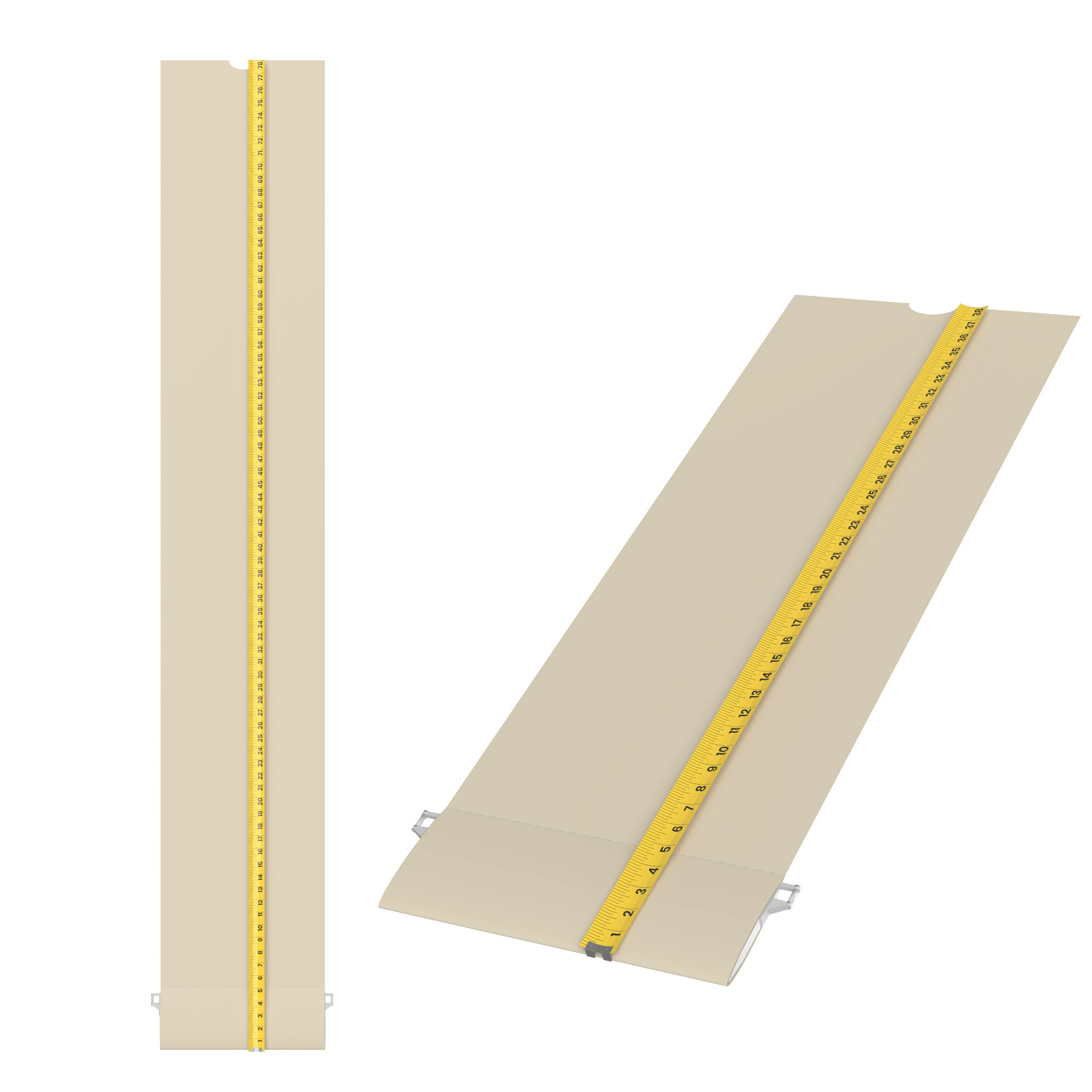 Banlight Duo FR Beige 127mm Replacement Slats - Image 4