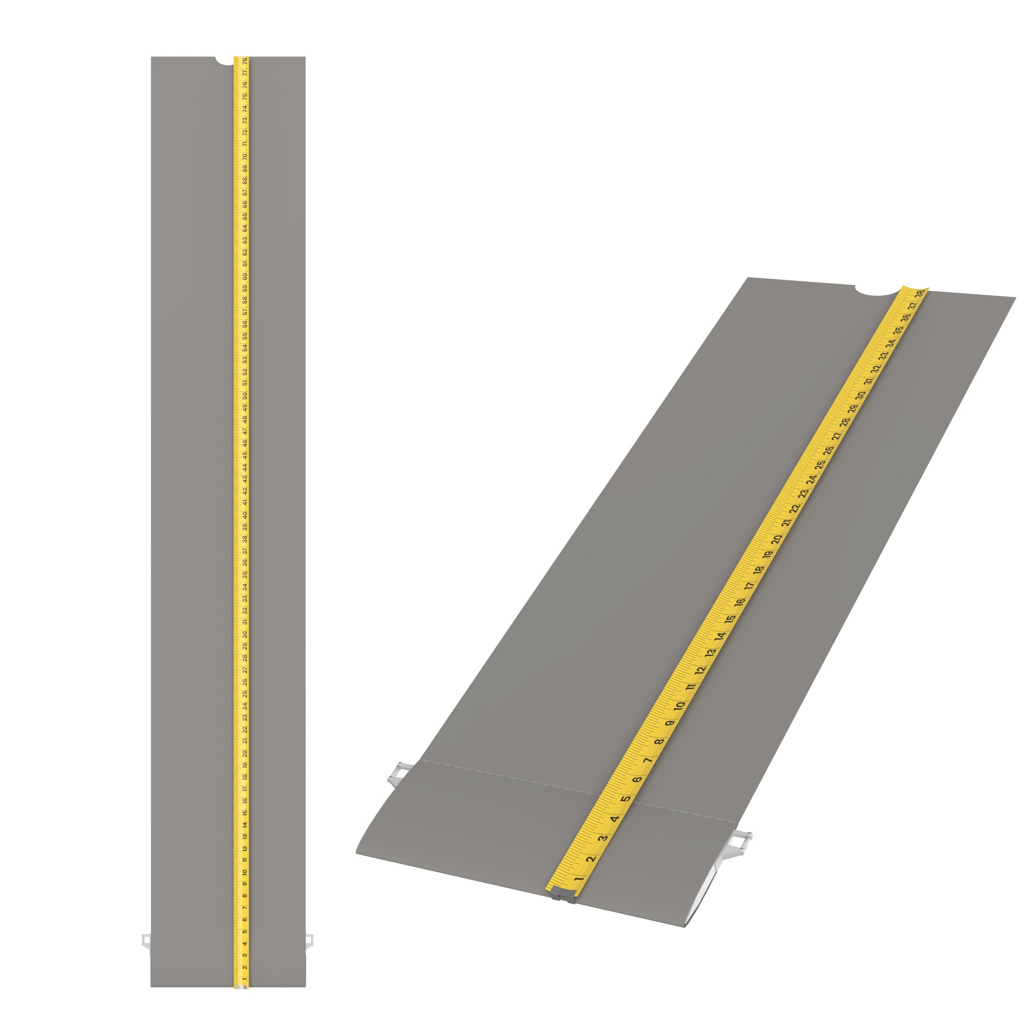 Banlight Duo FR Concrete 127mm Replacement Slats - Image 4