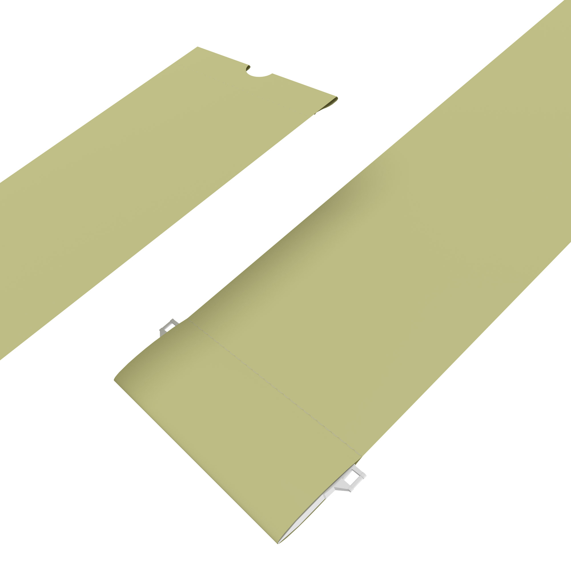 Banlight Duo FR Green 127mm Replacement Slats - Image 2