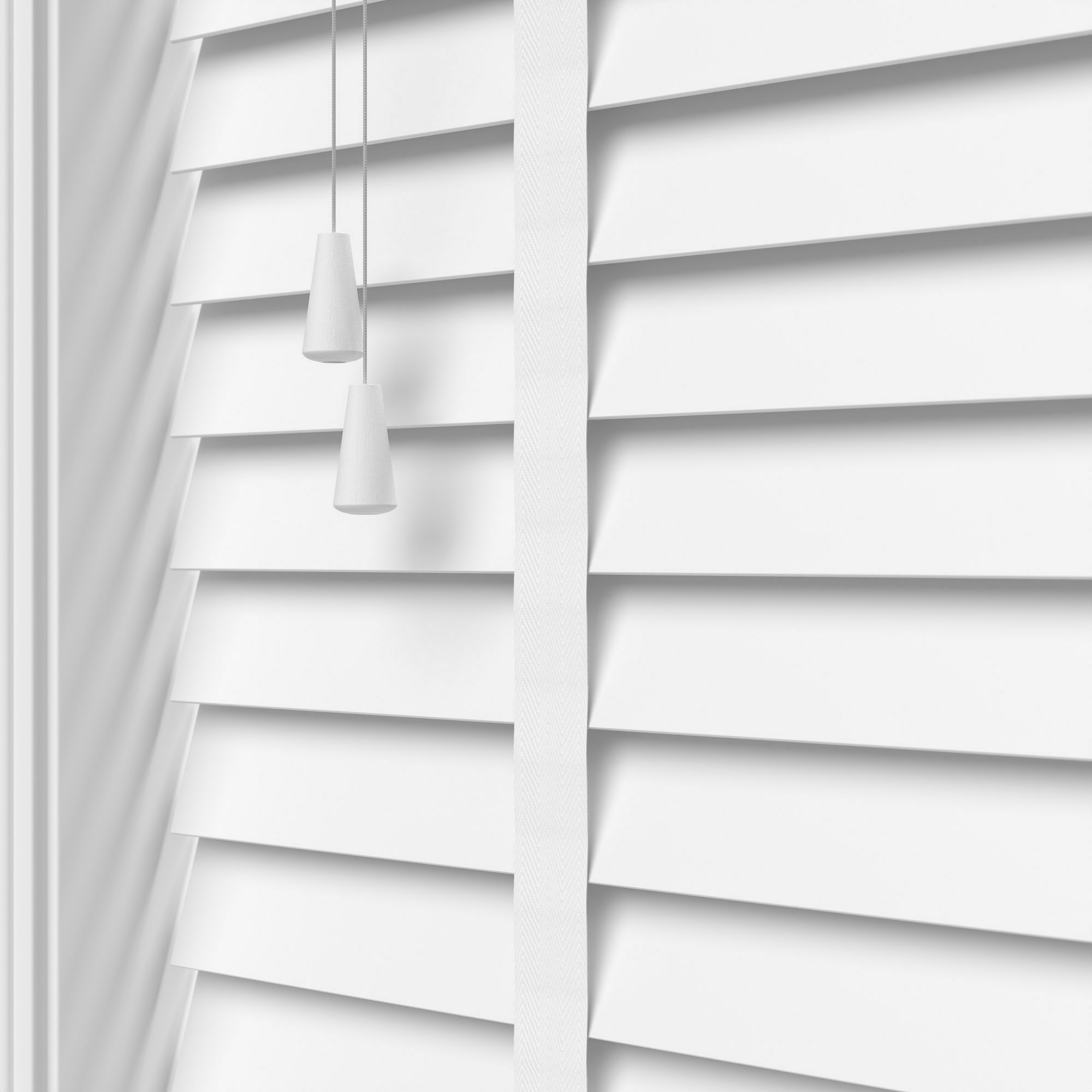 Brilliant White With Cotton Tapes Eco-Wood - Image 5