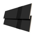 Carbon Black Real Wood With Tapes