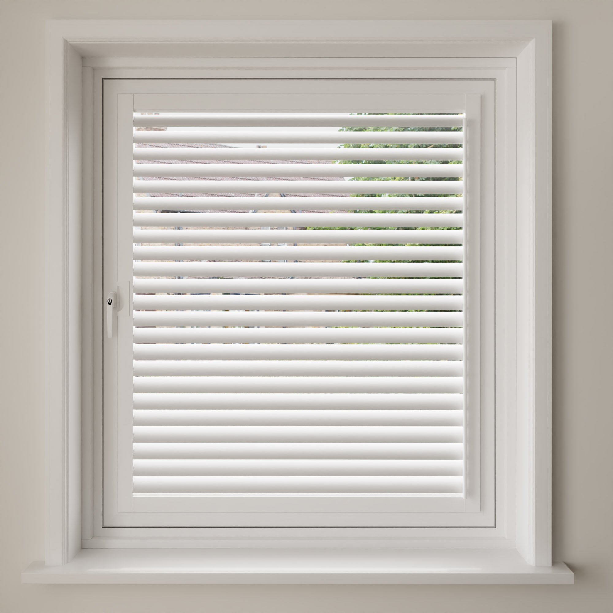 Cotton White Perfect Fit Shutter - Image 4