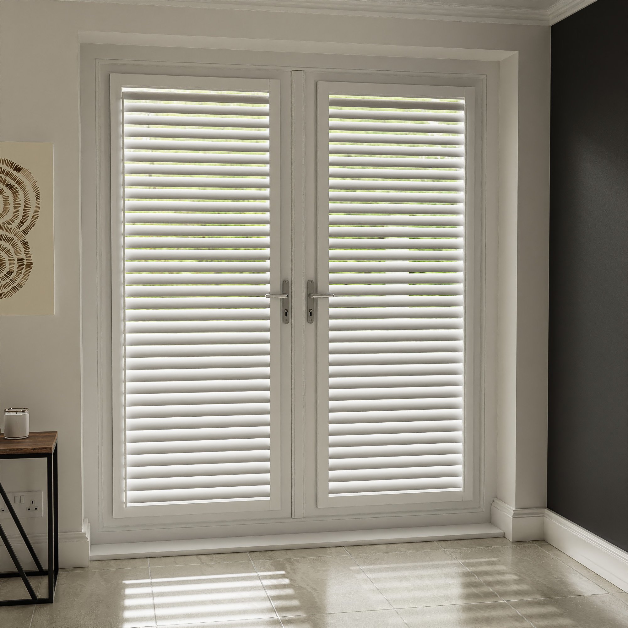 Cotton White Perfect Fit Shutter - Image 8