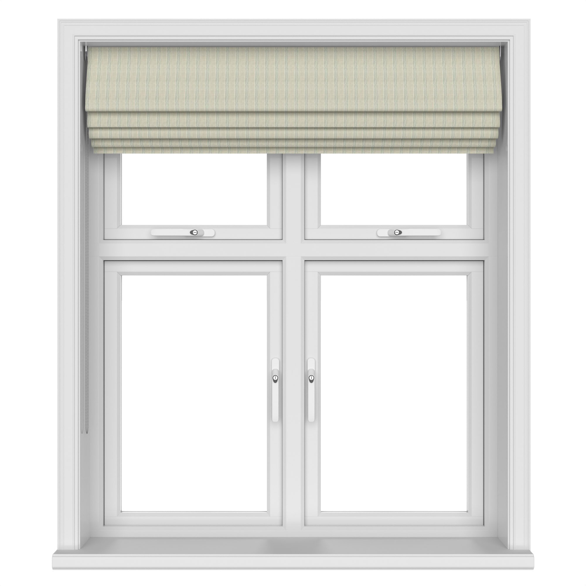 Emily Bond George Stripe Sage - Image 7