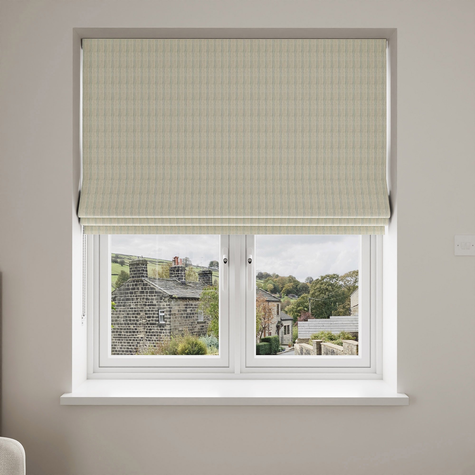 Emily Bond George Stripe Sage