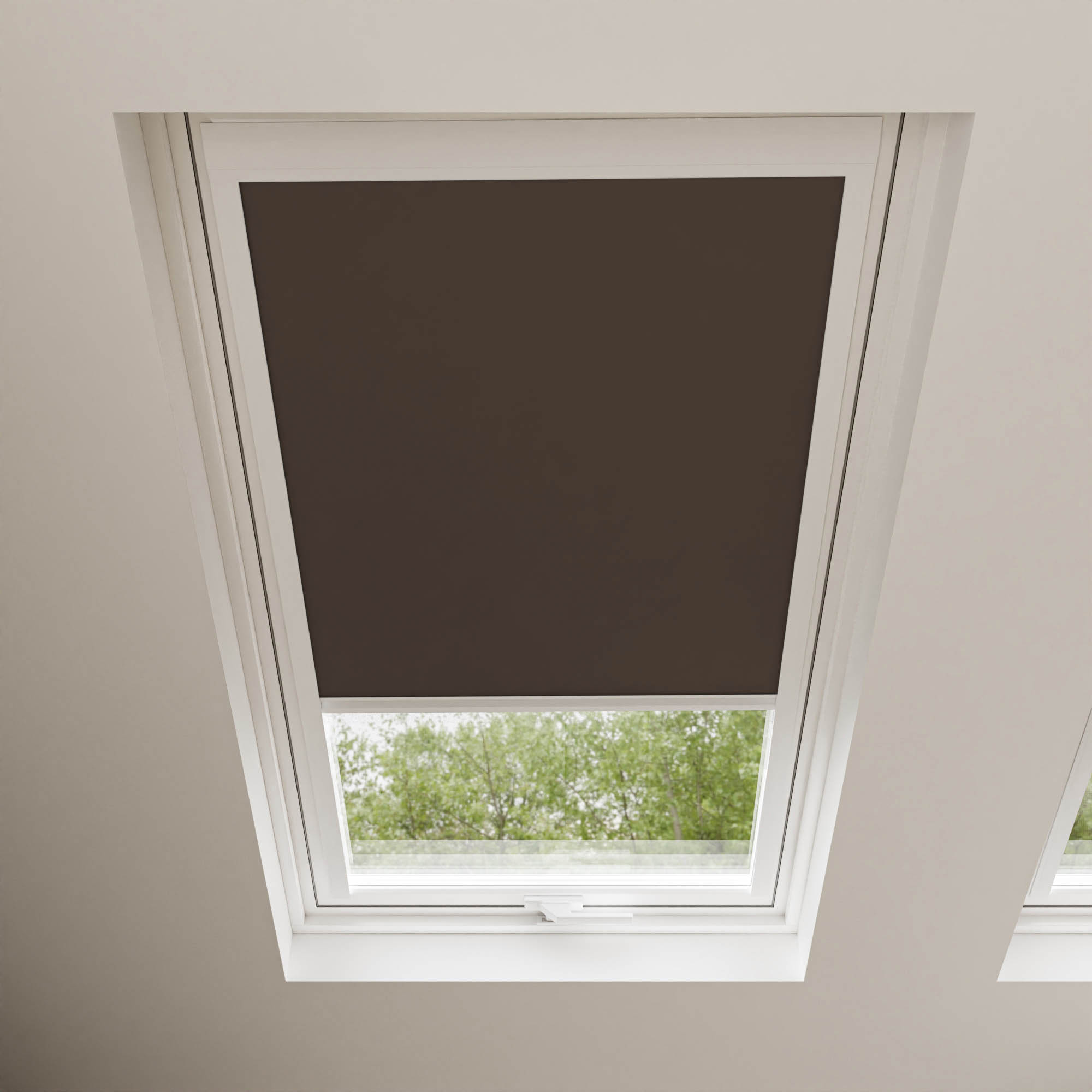 Henna Brown Blackout Blind for Velux - Image 2