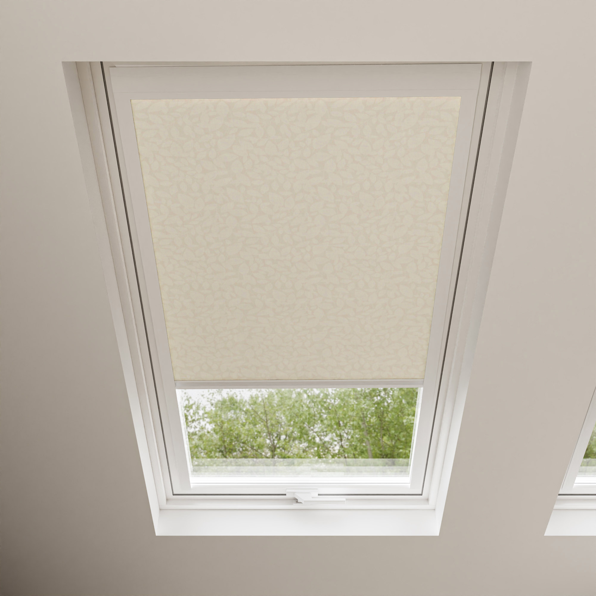 Isla Ivory Blind For Velux - Image 2