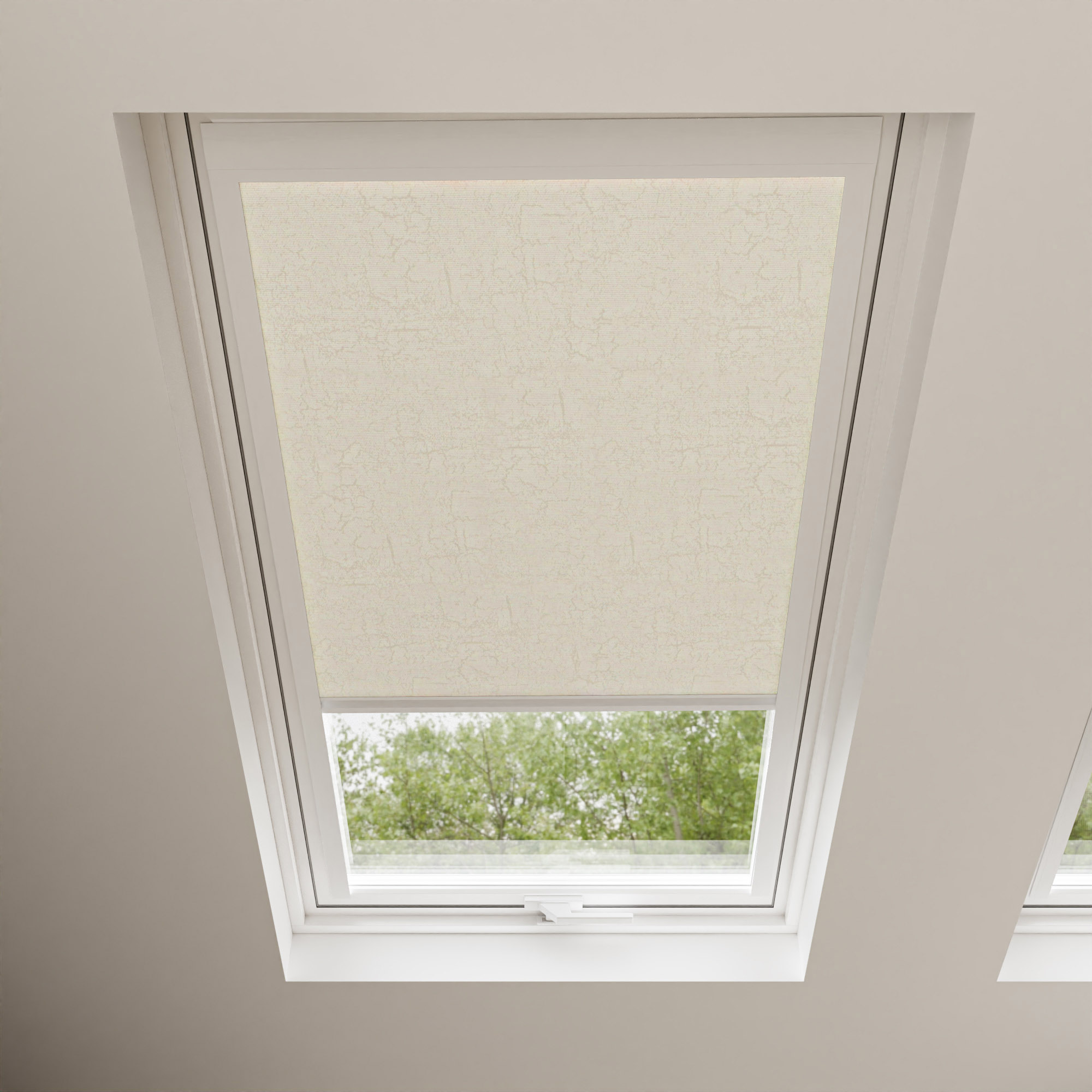 Metz Ivory Blind For Fakro - Image 2