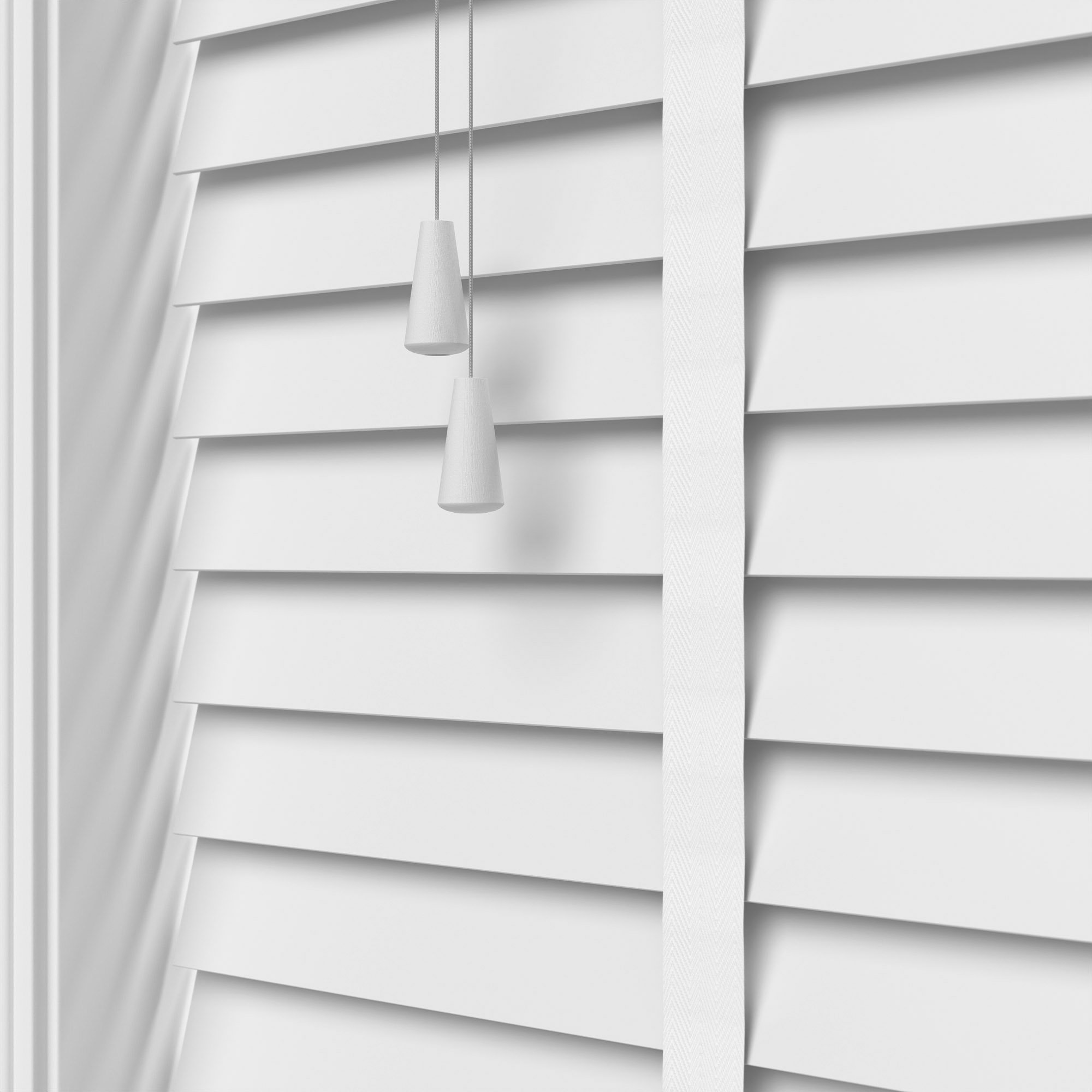 Pure White Real Wood with Tapes - Image 4