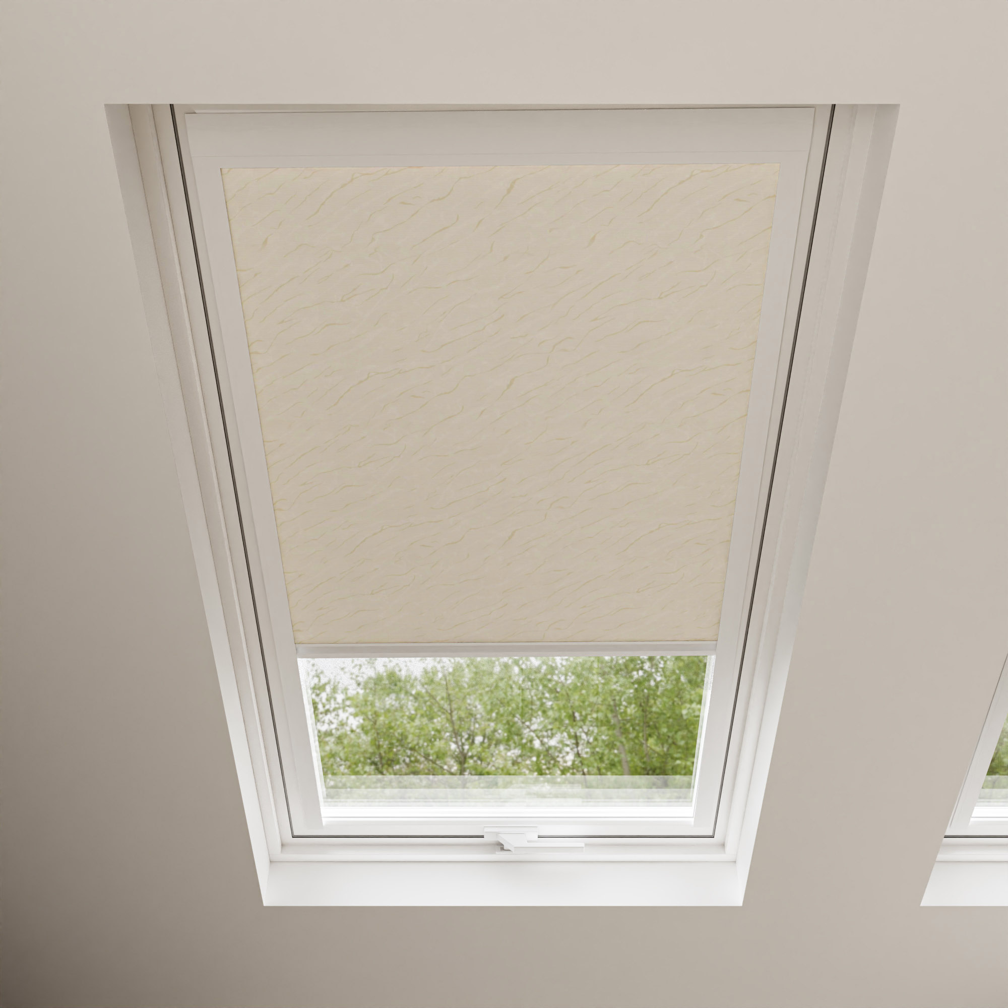 Sahara Cream Blind For Fakro - Image 2