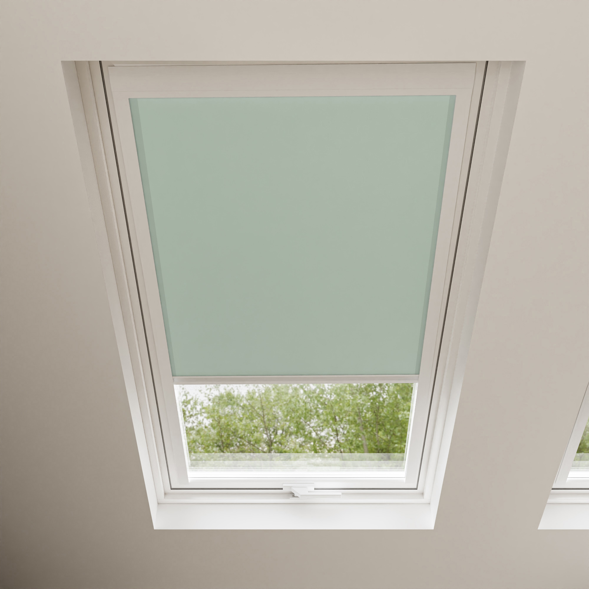 Splash Duck Egg Blind For Velux - Image 2