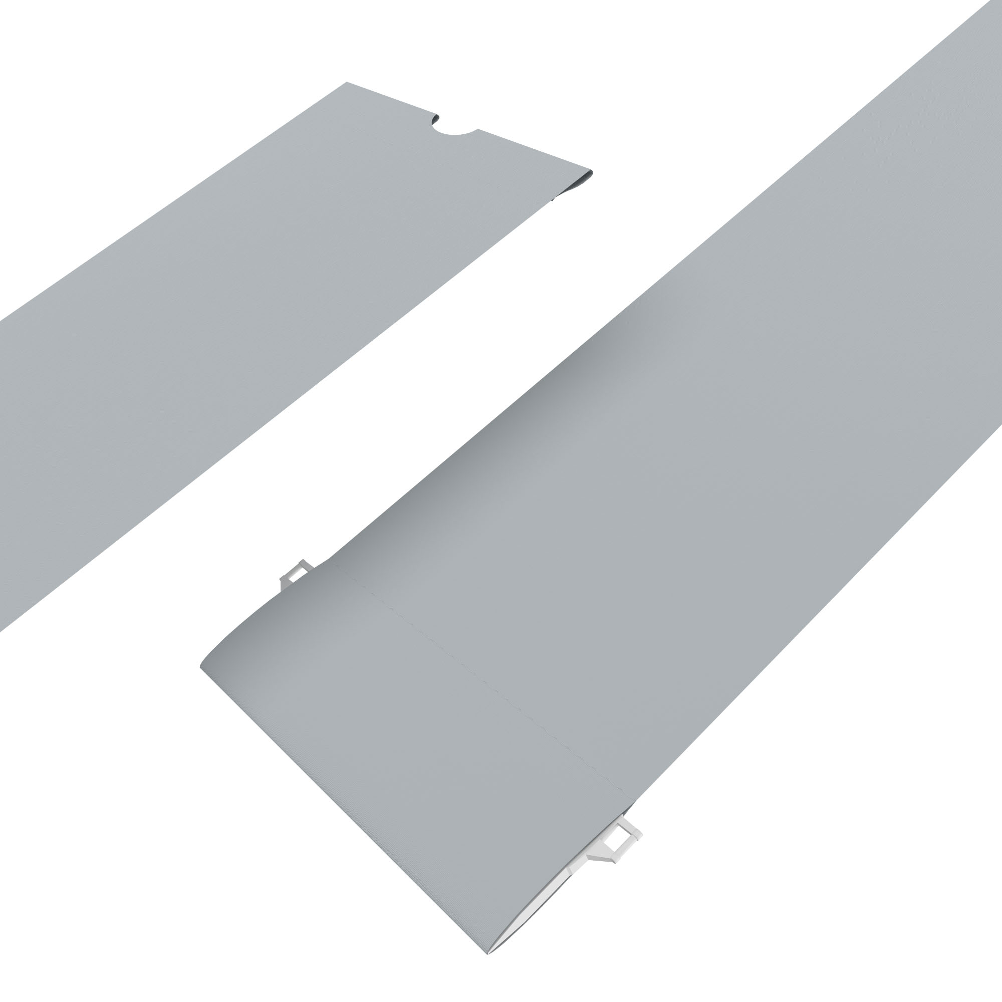 UniColour Ash 127mm Replacement Slats - Image 2