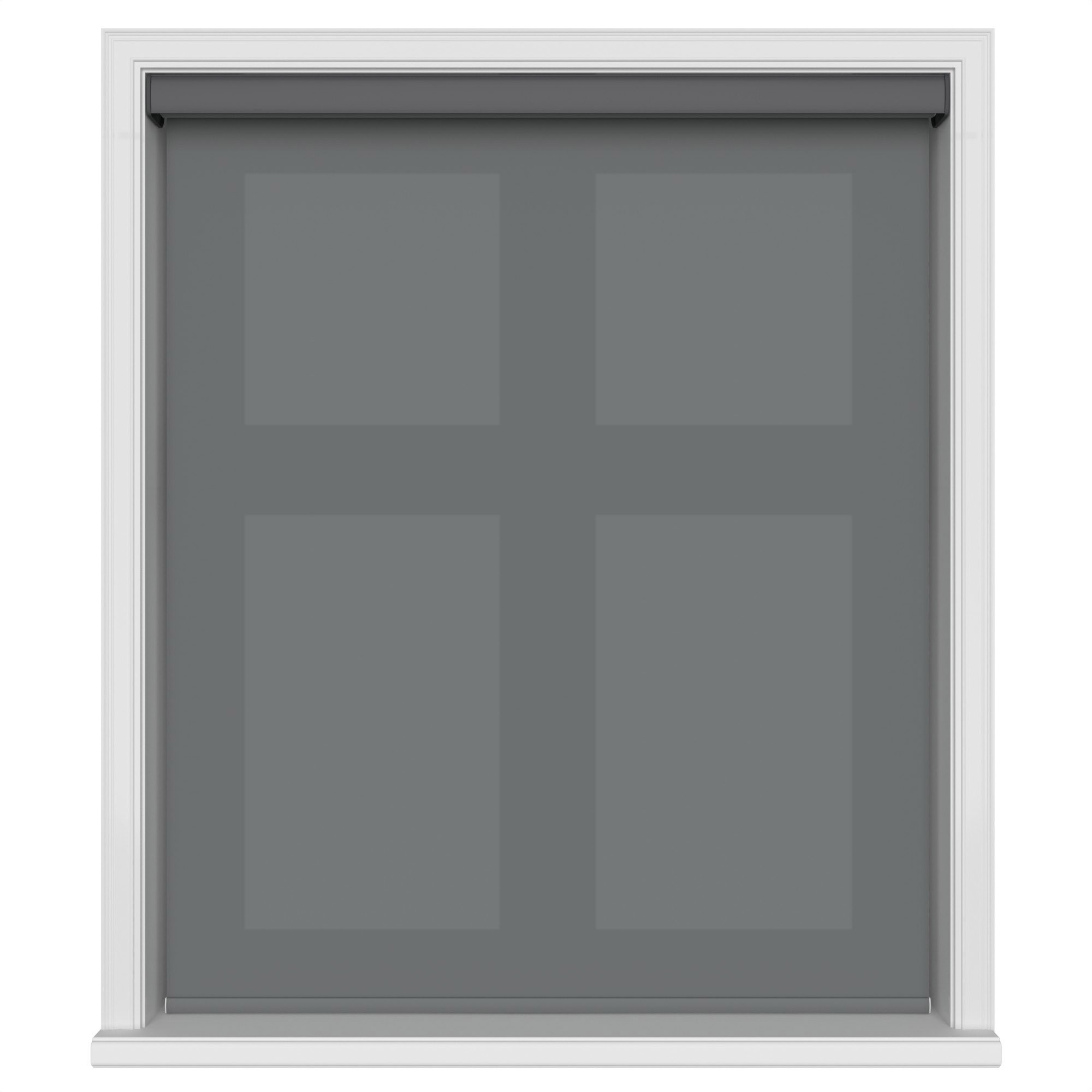 Unicolour Charcoal Anthracite Cassette Motorised - Image 2