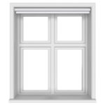 Unicolour White Motorised