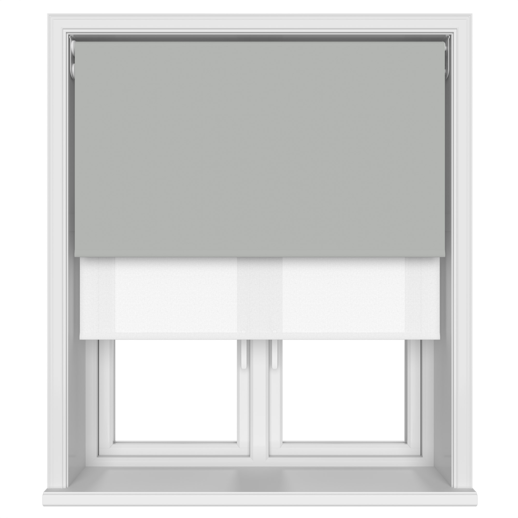 Bella Gable Motorised Double Roller Blind - Image 4