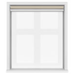 Bella Hessian Motorised Double Roller Blind