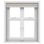 Bella Hessian Motorised Double Roller Blind