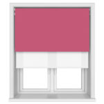 Bella Lipstick Motorised Double Roller Blind