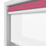 Bella Lipstick Motorised Double Roller Blind