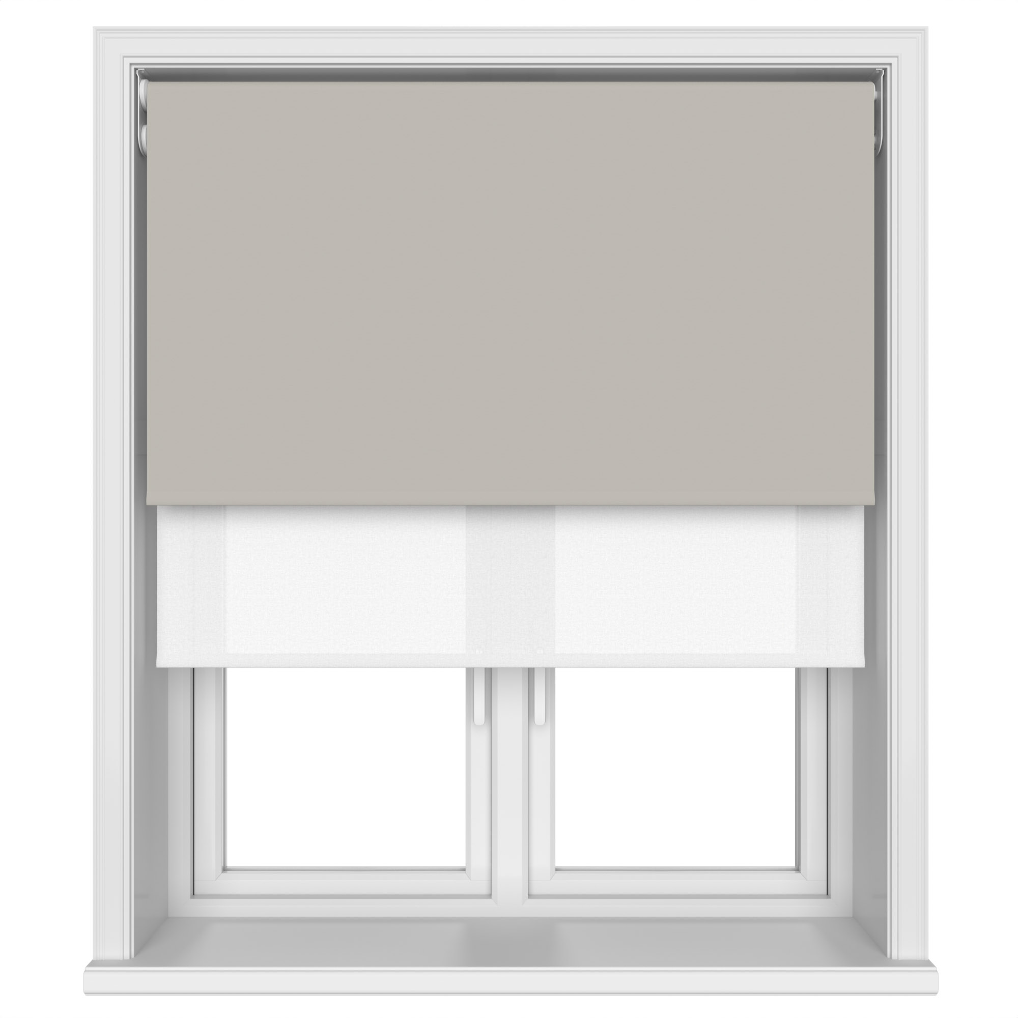 Bella Maylar Motorised Double Roller Blind - Image 4