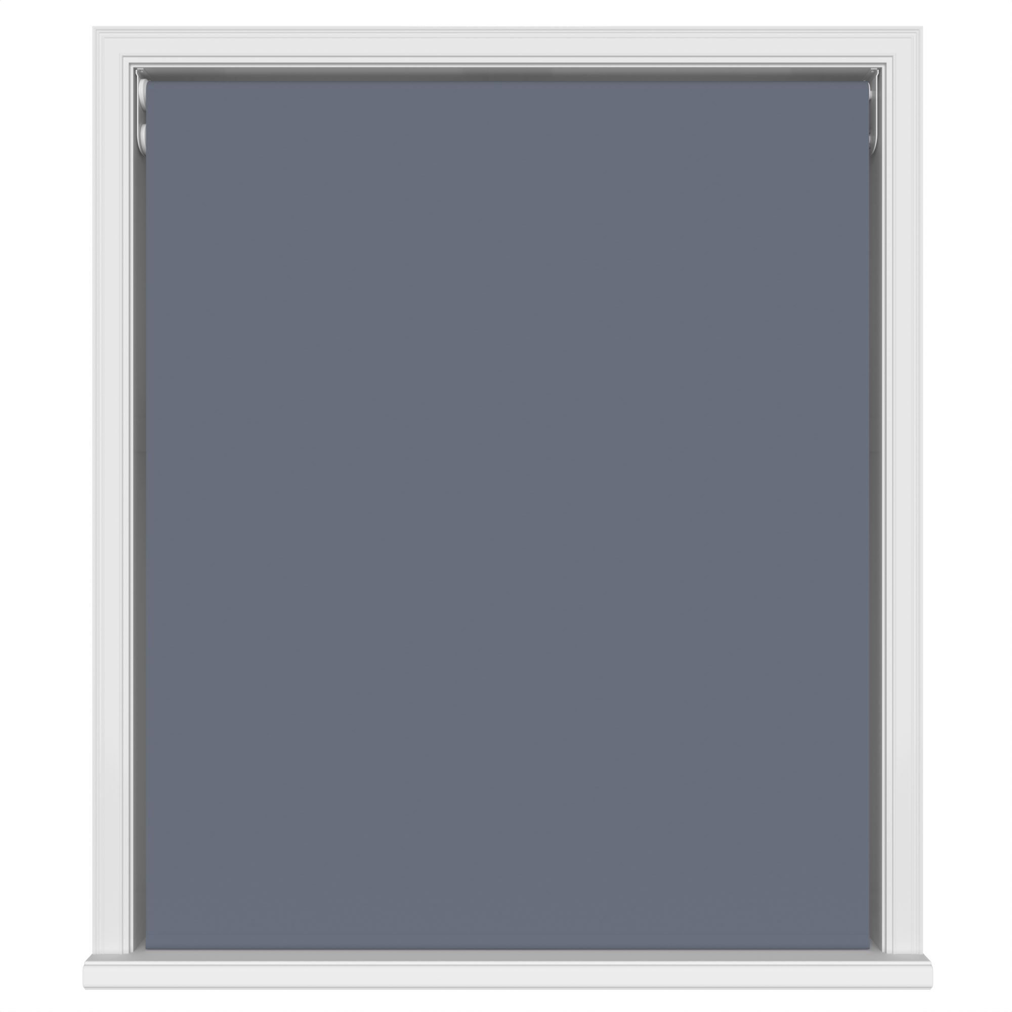 Bella Midnight Motorised Double Roller Blind - Image 2