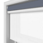 Bella Midnight Motorised Double Roller Blind