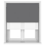 Bella Mono Motorised Double Roller Blind