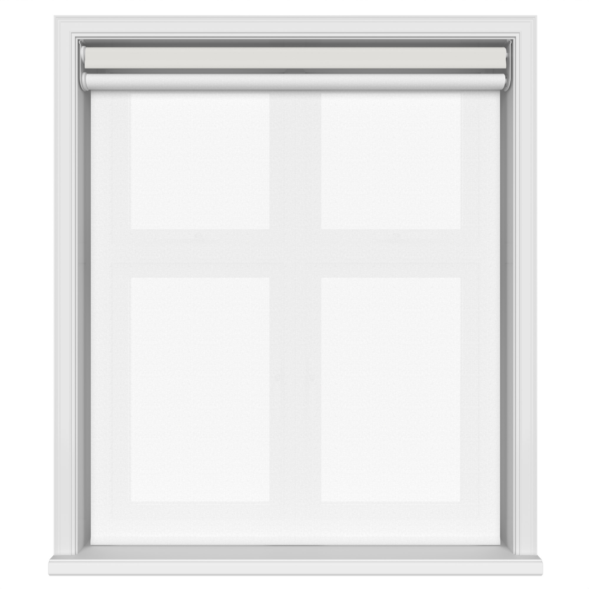 Bella Paper Motorised Double Roller Blind - Image 3