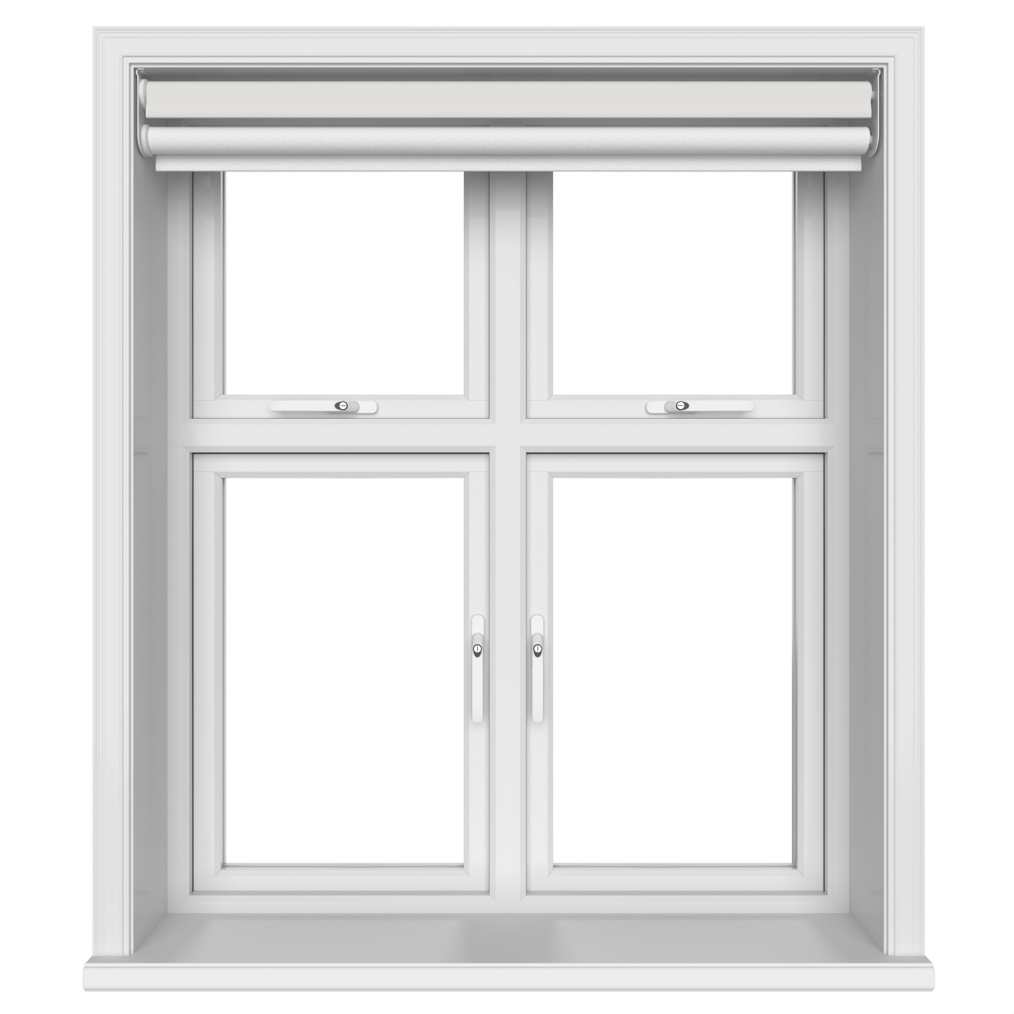 Bella Paper Motorised Double Roller Blind - Image 5