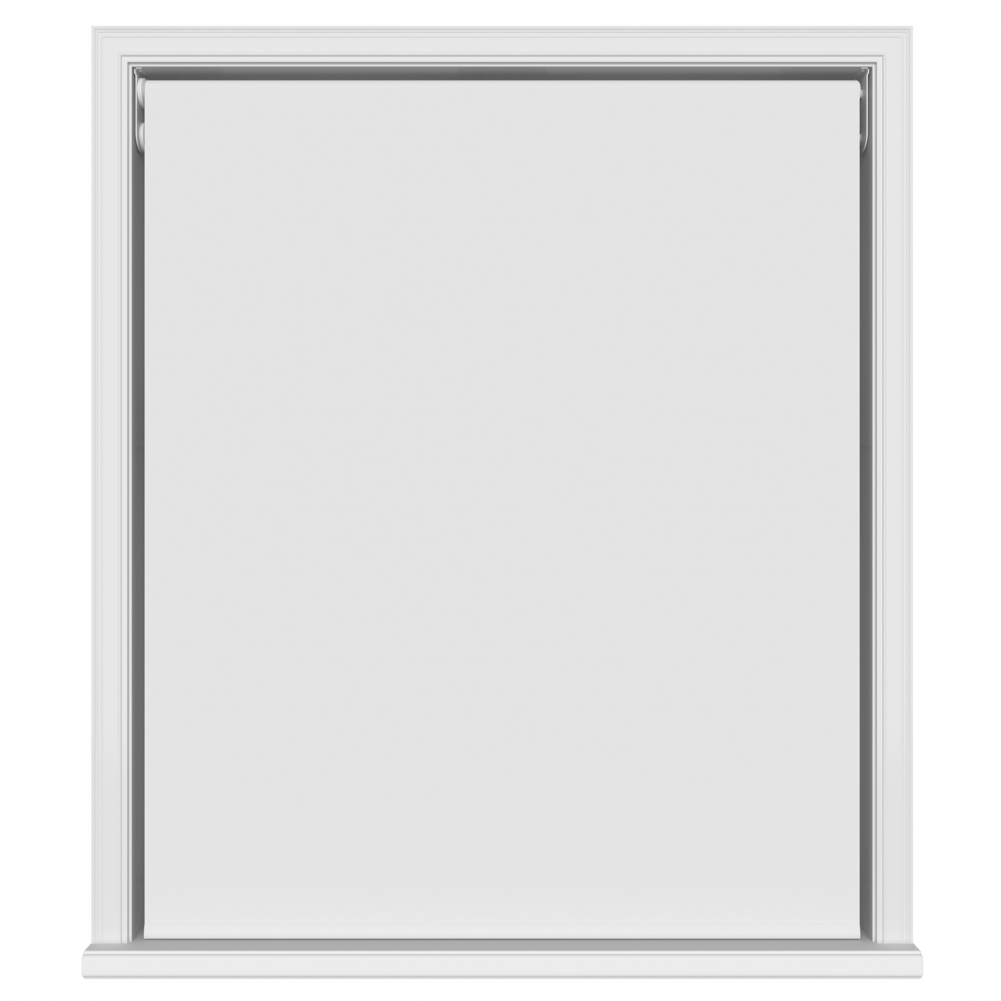 Bella Snow Motorised Double Roller Blind - Image 2