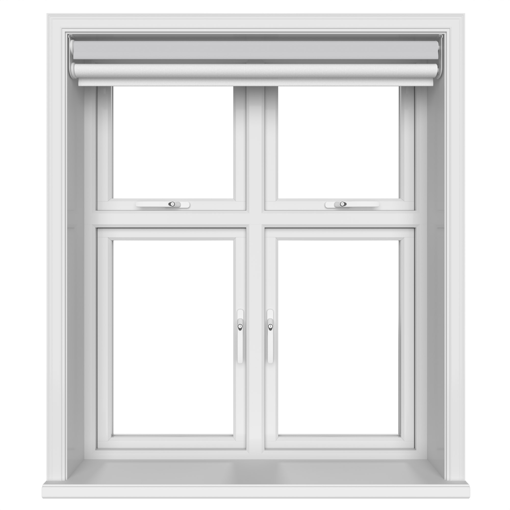 Bella Vellum Motorised Double Roller Blind - Image 5