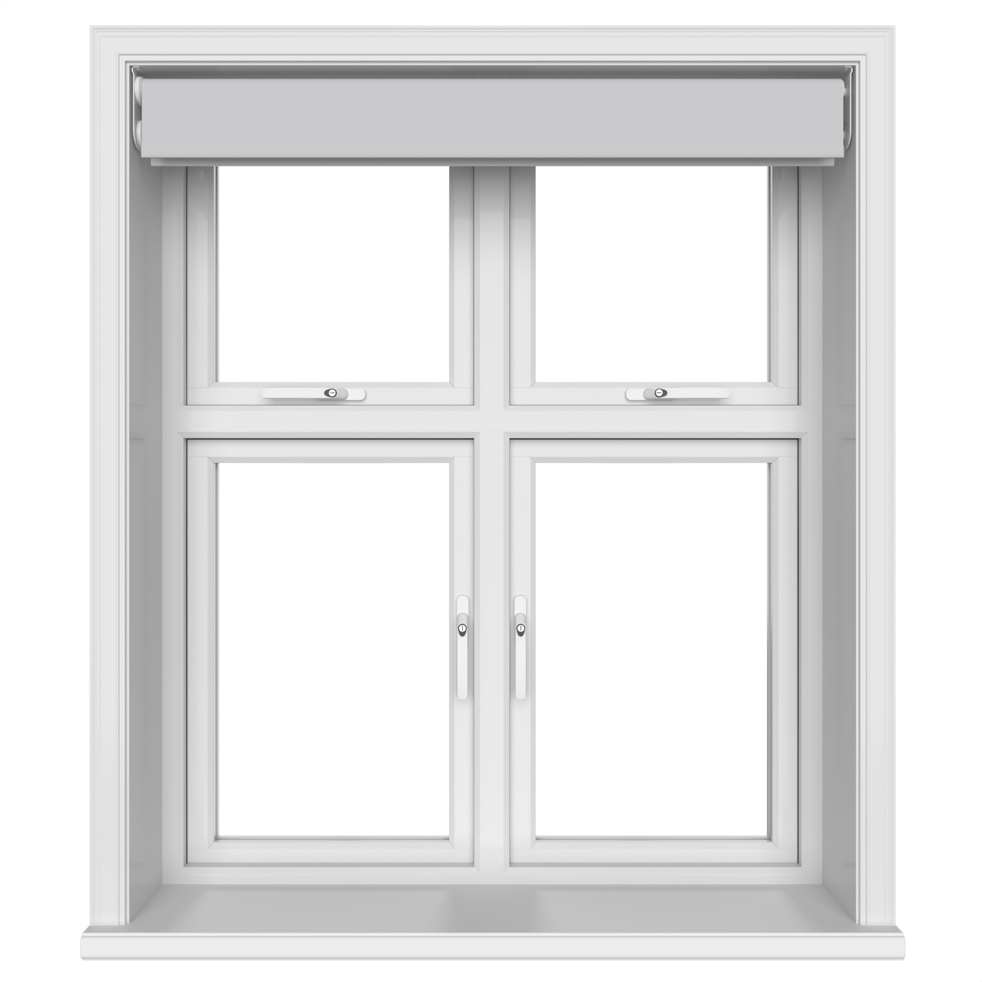 Bella Vellum Motorised Double Roller Blind - Image 6