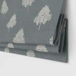 William Morris At Home Marigold Tree Embroidery Woad Motorised