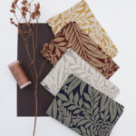 William Morris At Home Larkspur Woven Ochre No Drill