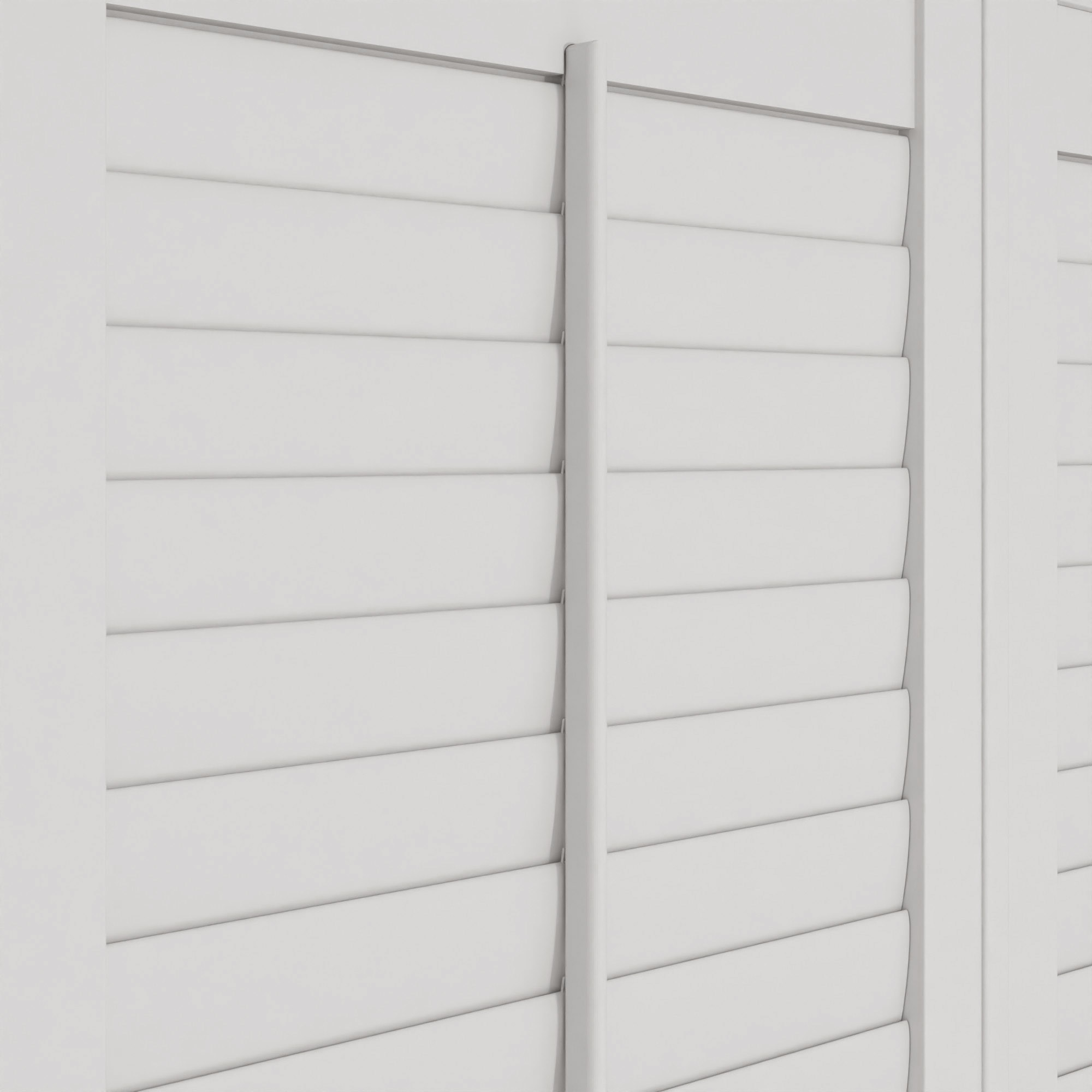 Pure White Full Height Plantation Shutters - Image 5