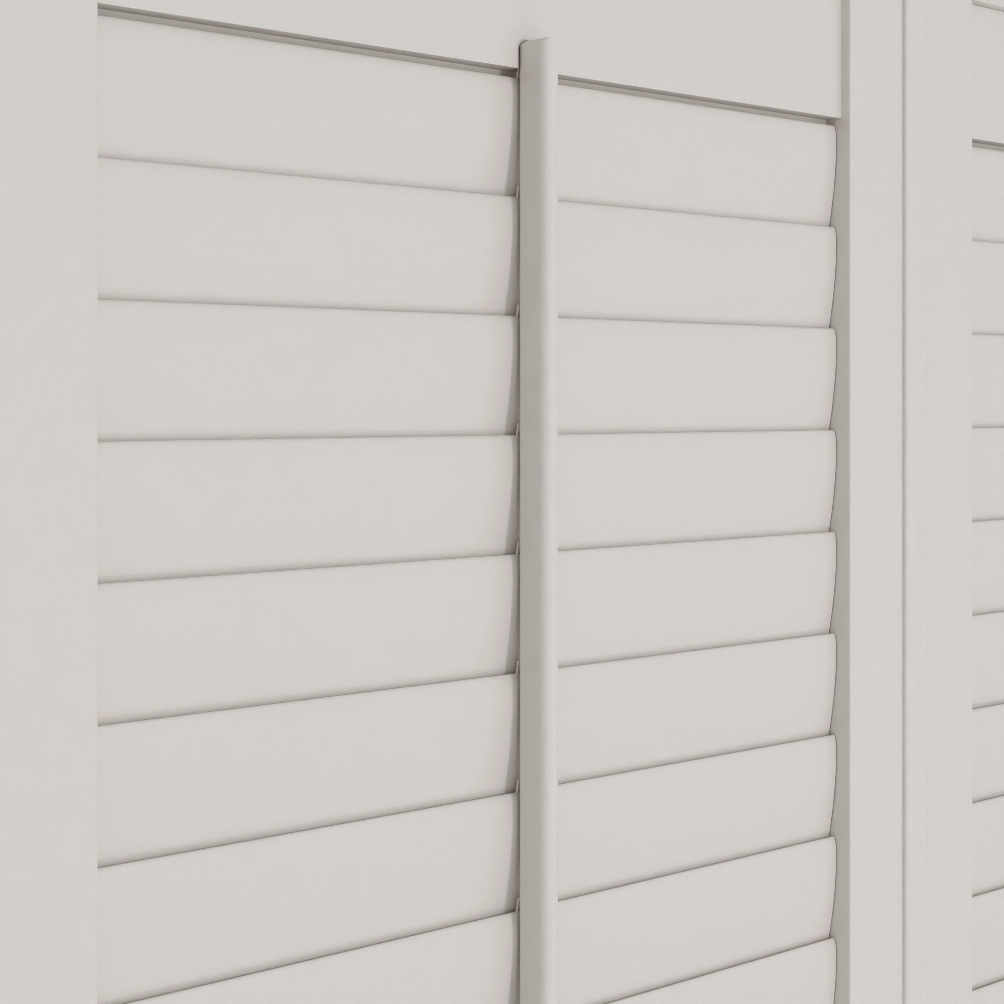 Cloud White Full Height Plantation Shutters - Image 5