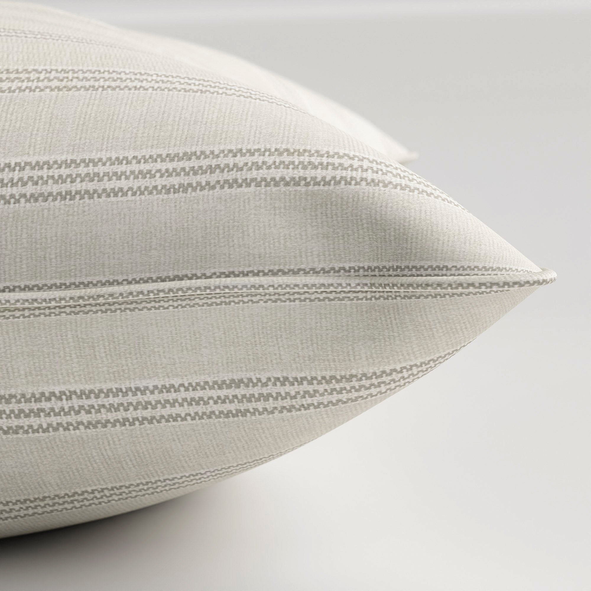 Emily Bond George Stripe Linen Cushion - Image 4