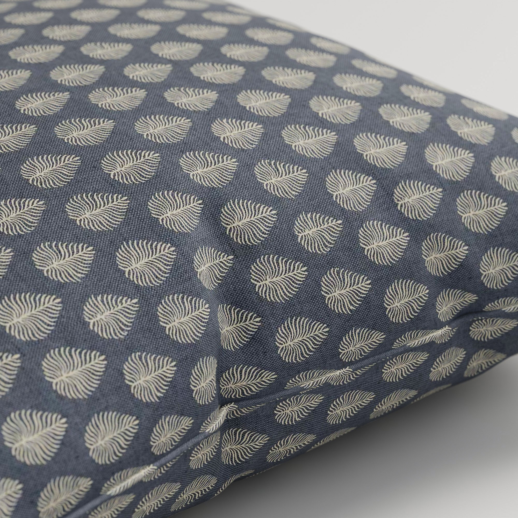 Emily Bond Jaipur Indigo Cushion - Image 3