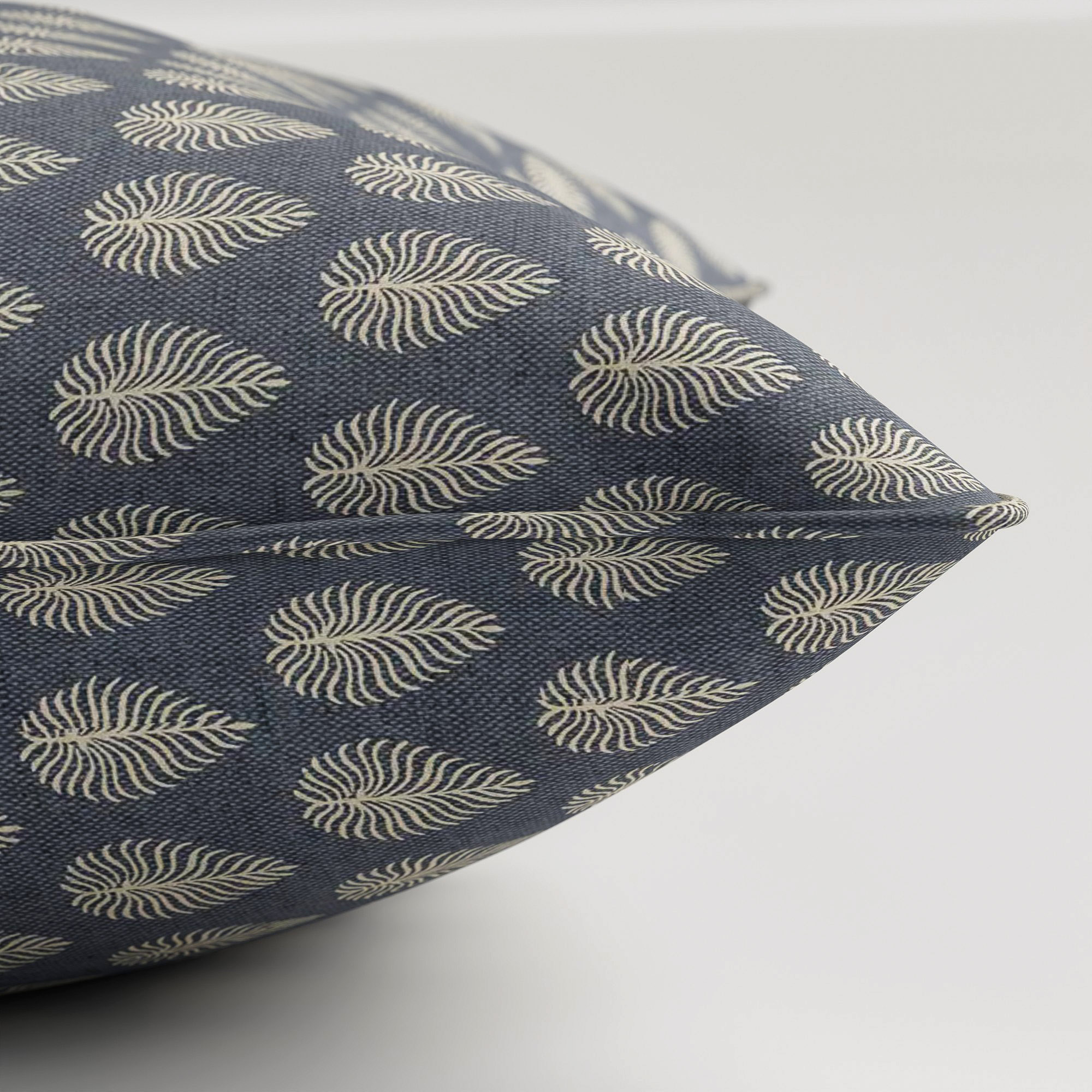 Emily Bond Jaipur Indigo Cushion - Image 4