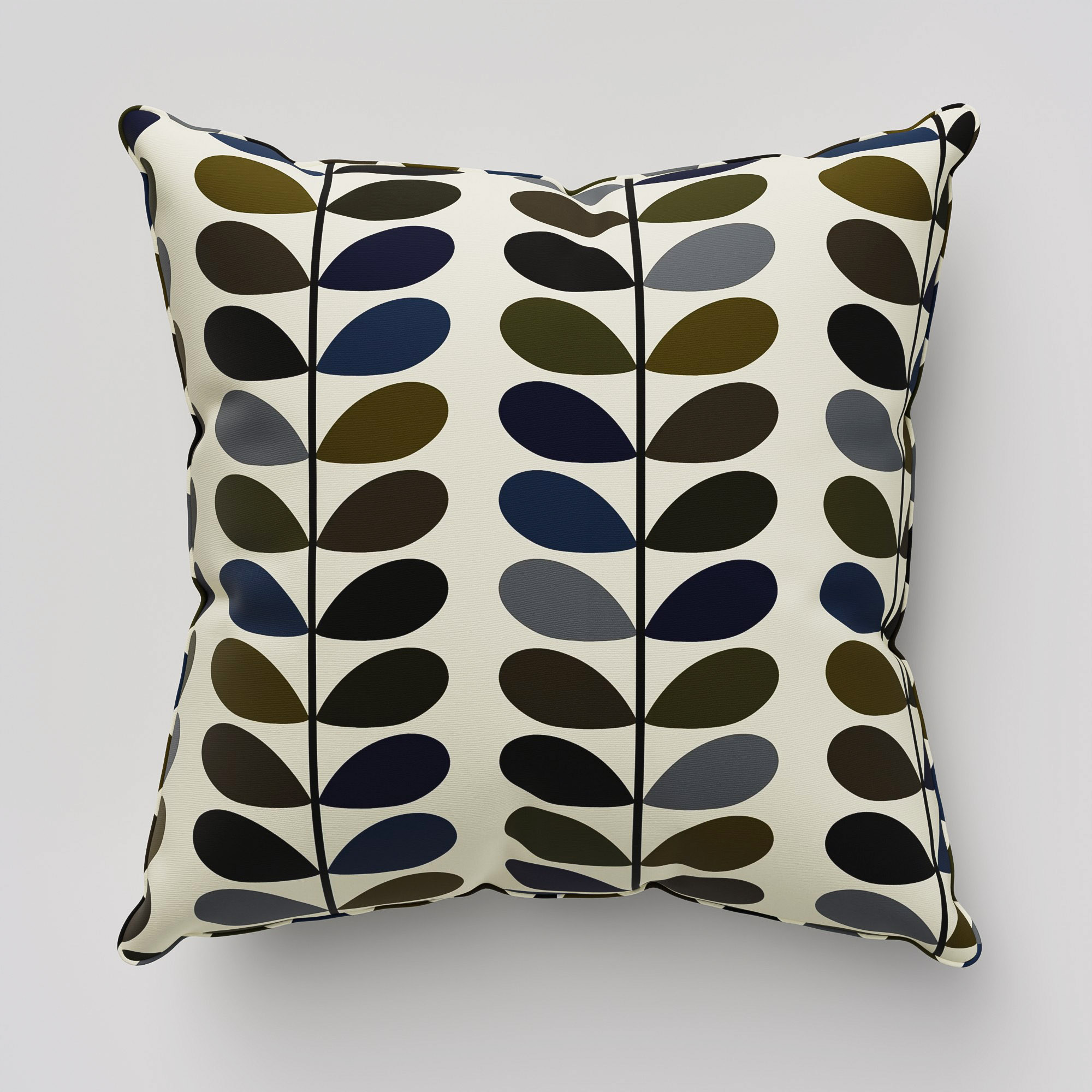Orla Kiely Multi Stem Moss Cushion - Image 2