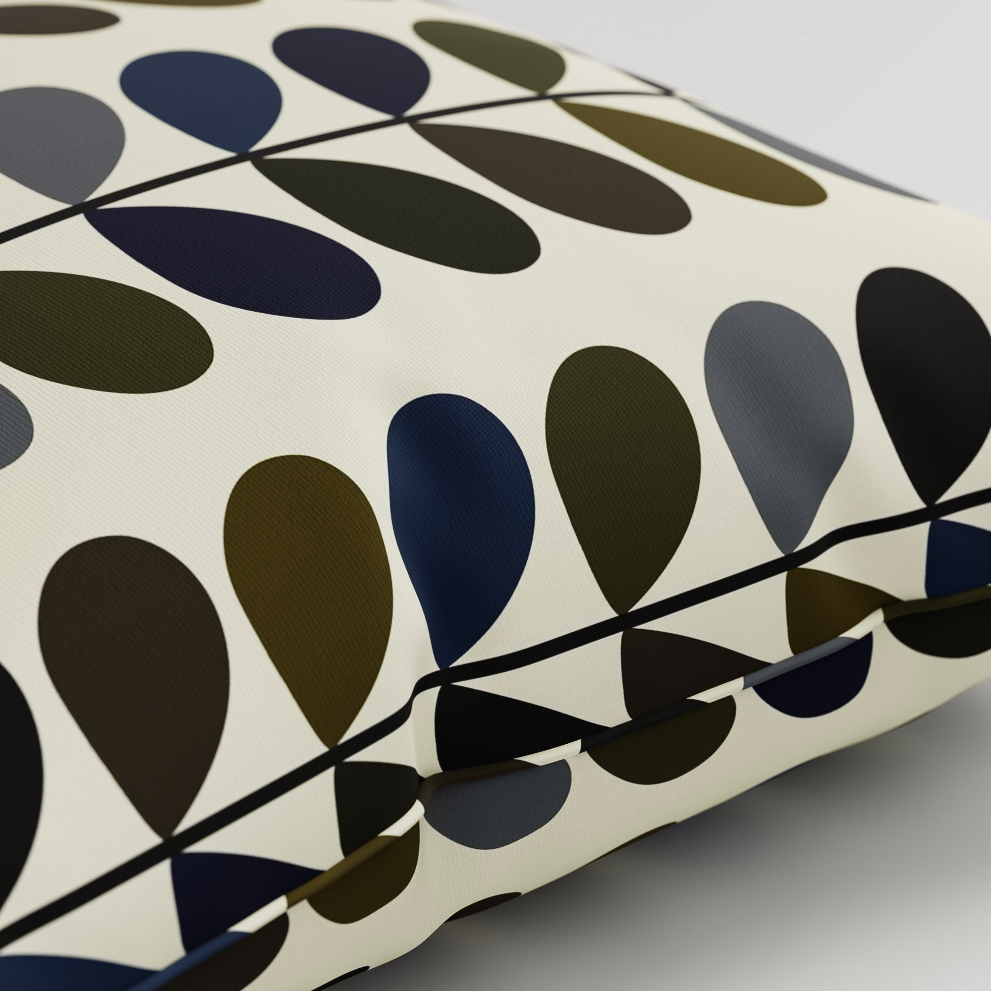 Orla Kiely Multi Stem Moss Cushion - Image 3