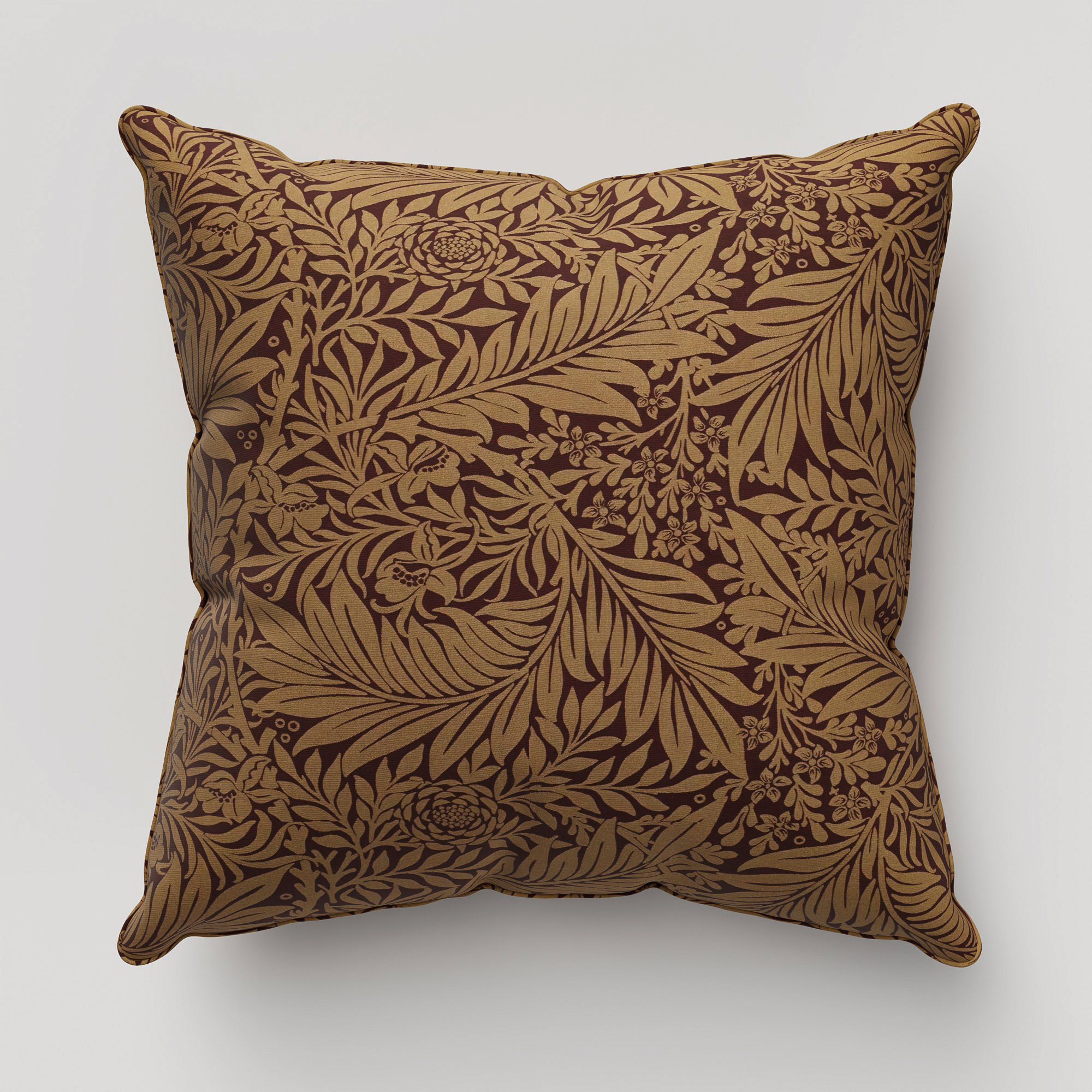 William Morris At Home Larkspur Woven Berry Cushion - Image 2