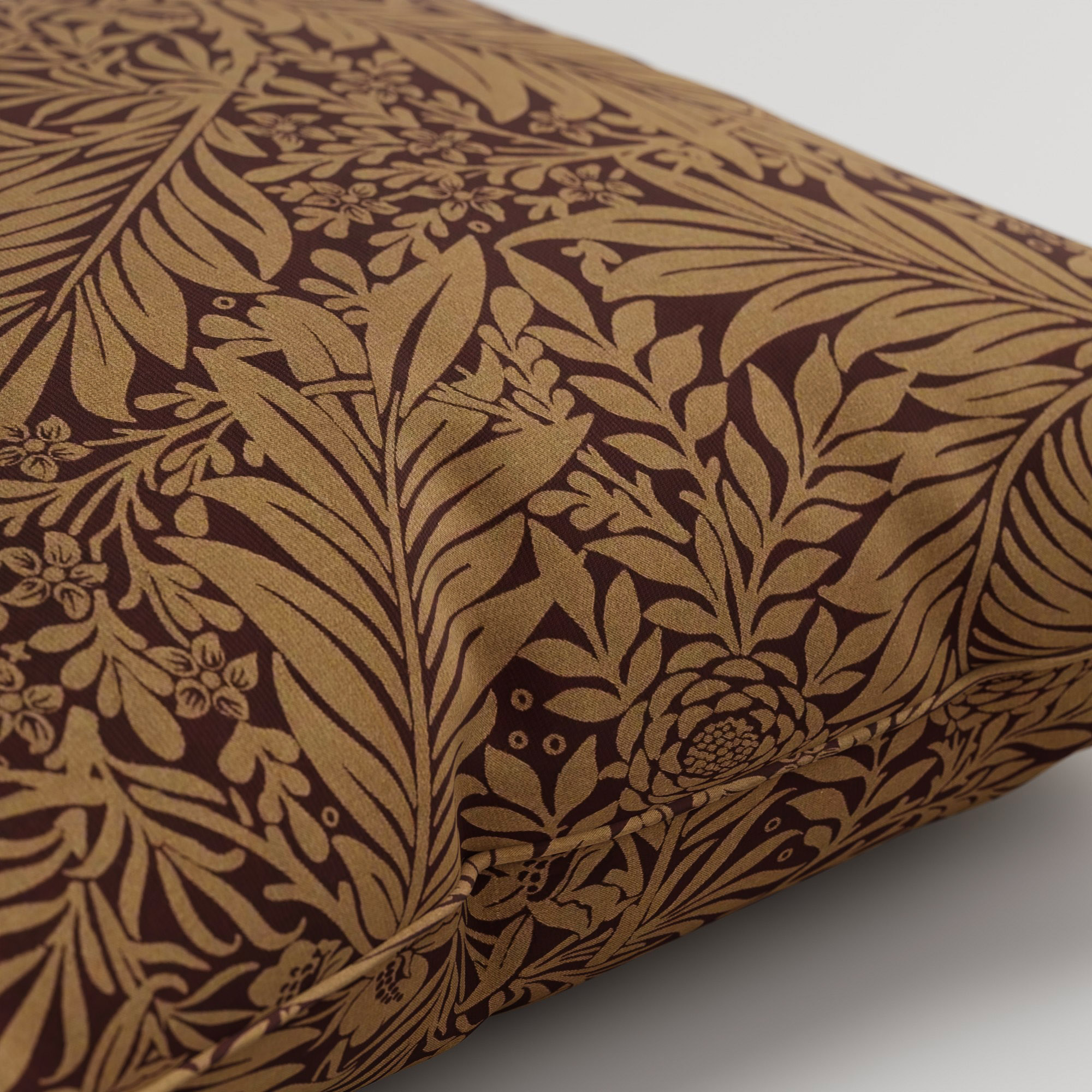 William Morris At Home Larkspur Woven Berry Cushion - Image 3