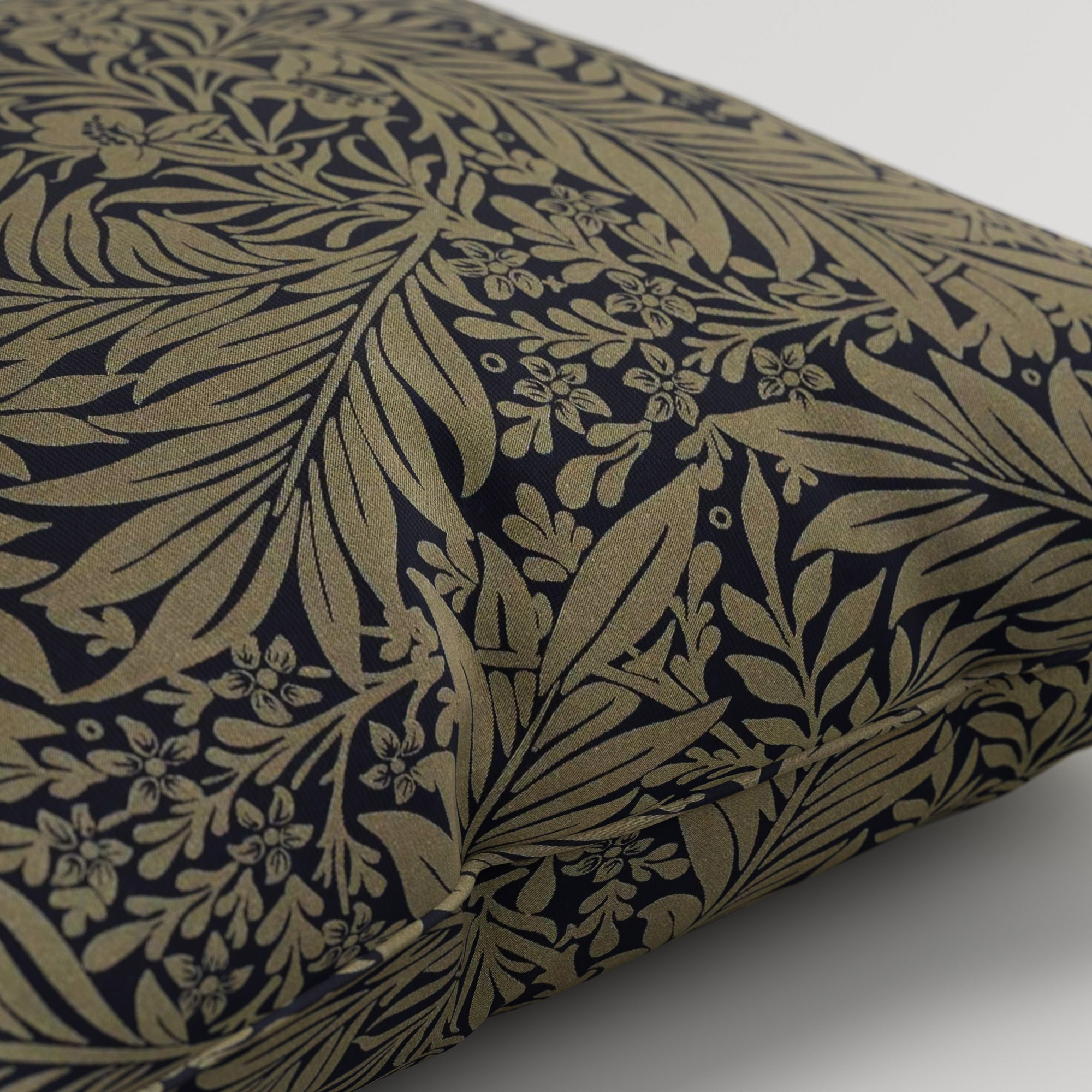 William Morris At Home Larkspur Woven Indigo Cushion - Image 3