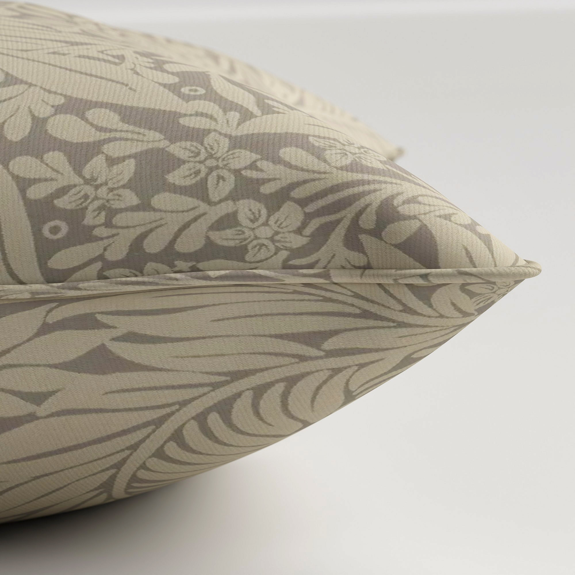 William Morris At Home Larkspur Woven Limestone Cushion - Image 4