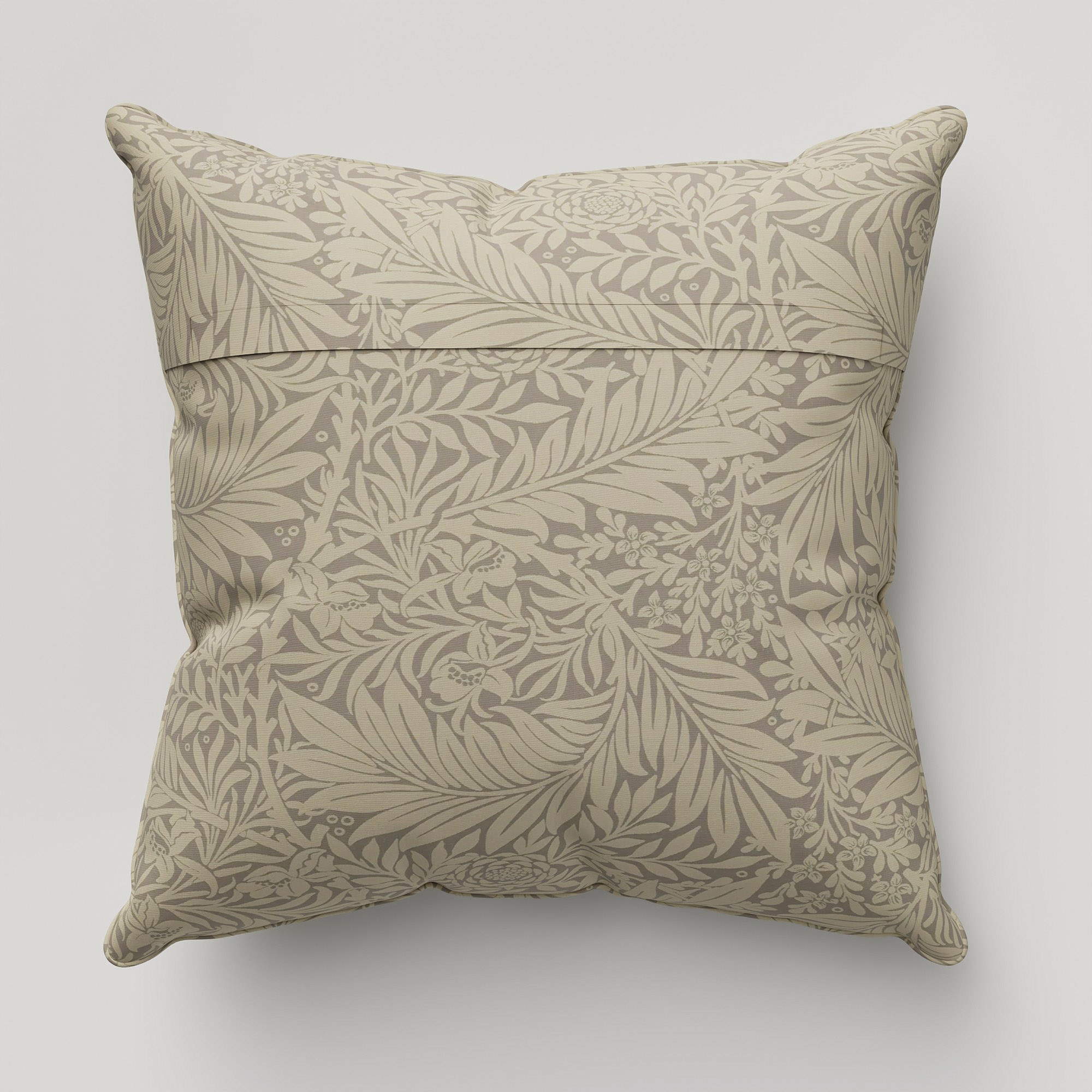 William Morris At Home Larkspur Woven Limestone Cushion - Image 5
