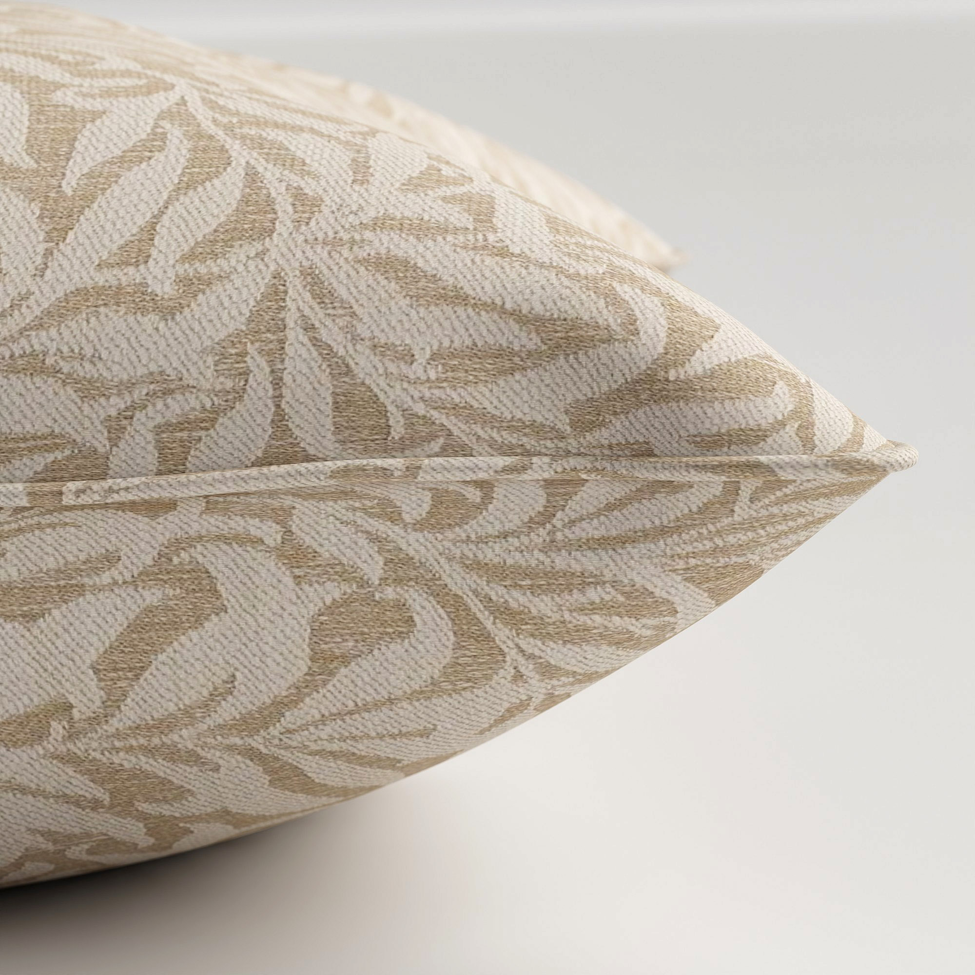 William Morris At Home Willow Bough Woven Barley Cushion - Image 4