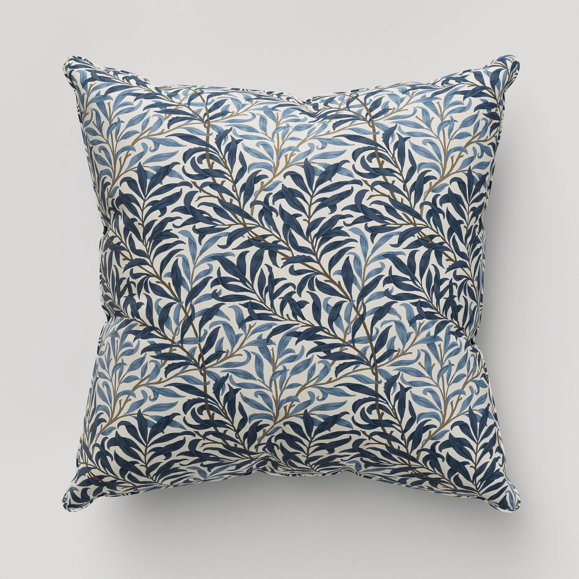 William Morris At Home Willow Bough Midnight Cushion - Image 2